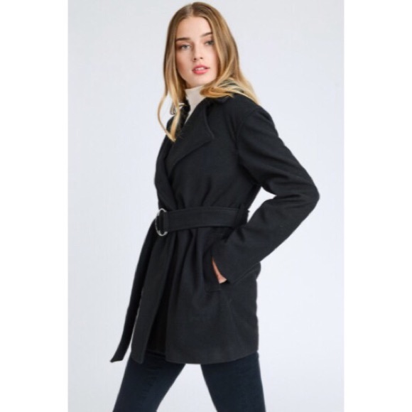 🆕🎉HP🎉5⭐️Gorgeous Belted Trench Coat - Picture 6 of 7